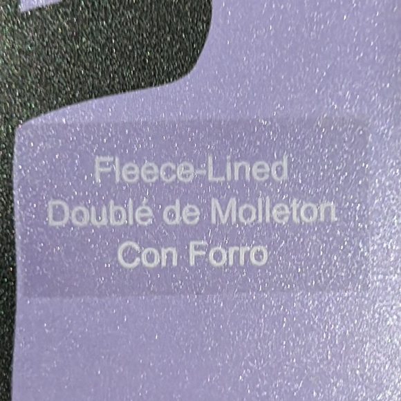 NWT 3 Pairs Claire’s Fleece lined Black Tights Size S/M Footed & Footless - Picture 10 of 15